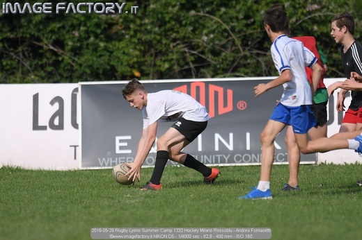 2016-05-28 Rugby Lyons Summer Camp 1332 Hockey Milano Rossoblu - Andrea Fornasetti